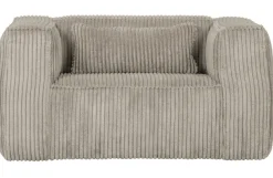 Woood Bean Fauteuil Grove Ribstof Naturel
