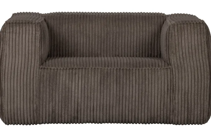 Woood Bean Fauteuil Grove Ribstof Mud