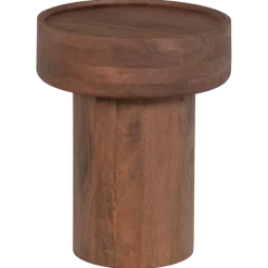Woood Bijzettafel Dara Mangohout Bruin