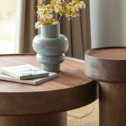 Woood Bijzettafel Dara Mangohout Bruin