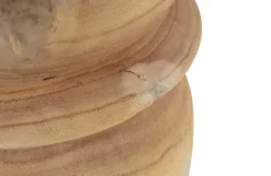 Woood Bikkel Kruk Hout Naturel 40xØ28cm