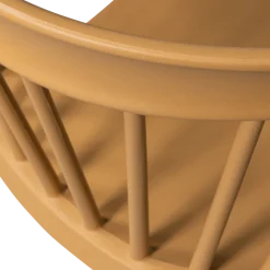 Woood Bliss tuinstoel met spijlen wood fiber caramel melange