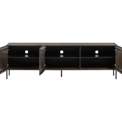Woood Bono gravure tv meubel essen bruin [fsc]