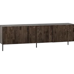 Woood Bono gravure tv meubel essen bruin [fsc]