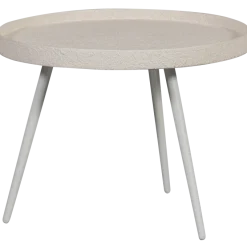 Woood Bounds bijzettafel l hout/metaal naturel 44xø58