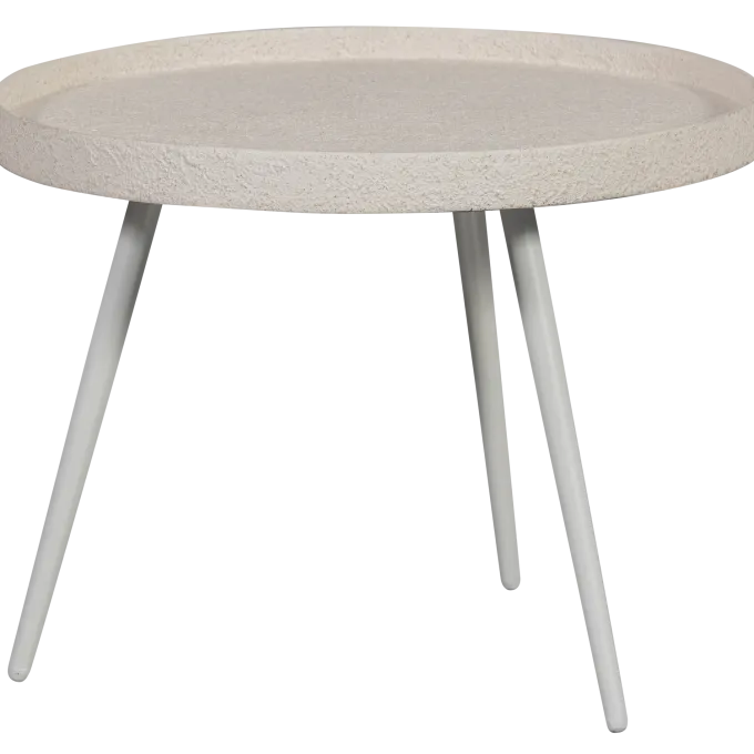 Woood Bounds bijzettafel l hout/metaal naturel 44xø58