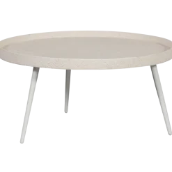 Woood Bounds bijzettafel xl hout/metaal naturel 40xø76