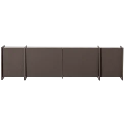 Woood Brock Tv Meubel 200 Cm Essen Fineer Middenbruin [fsc]