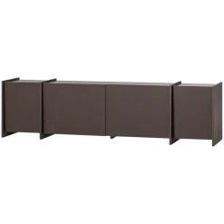 Woood Brock Tv Meubel 200 Cm Essen Fineer Middenbruin [fsc]