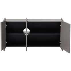 Woood Brock Tv Meubel 102 Cm Essen Fineer Warmgrijs [fsc]