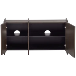 Woood Brock Tv Meubel 102 Cm Essen Fineer Middenbruin [fsc]