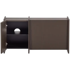 Woood Brock Tv Meubel 102 Cm Essen Fineer Middenbruin [fsc]