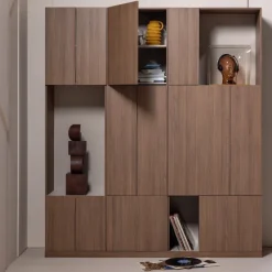 Woood Build Opbergkast 80 Cm Eiken Decor Bruin [FSC]