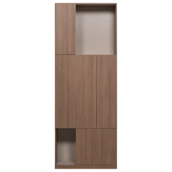 Woood Build Opbergkast 80 Cm Eiken Decor Bruin [FSC]