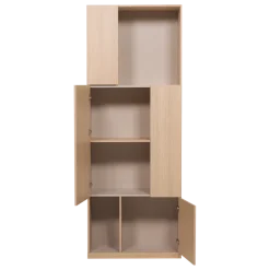 Woood Build Opbergkast 80 Cm Eiken Decor Naturel [FSC]