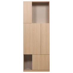 Woood Build Opbergkast 80 Cm Eiken Decor Naturel [FSC]