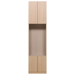 Woood Build Smalle Half Open Kast 54 Cm Eiken Decor Naturel [FSC]