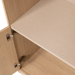 Woood Build Smalle Half Open Kast 54 Cm Eiken Decor Naturel [FSC]