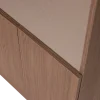 Woood Build Smalle Half Open Kast 54 Cm Eiken Decor Bruin [FSC]