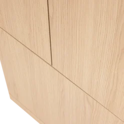 Woood Build Smalle Opbergkast 54 Cm Eiken Decor Naturel [FSC]