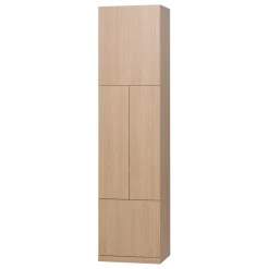 Woood Build Smalle Opbergkast 54 Cm Eiken Decor Naturel [FSC]
