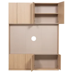 Woood Build Tv Opbergkast 160 Cm Eiken Decor Naturel [FSC]