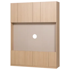 Woood Build Tv Opbergkast 160 Cm Eiken Decor Naturel [FSC]