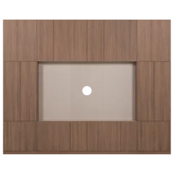 Woood Build Wandkast Combinatie 268 Cm Eiken Decor Bruin [FSC]