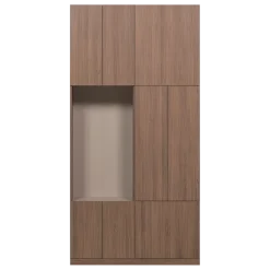 Woood Build Wandkast Combinatie 108 Cm Eiken Decor Bruin [FSC]