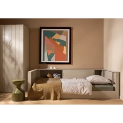 Woood Carter bedbank grenen dust [fsc]