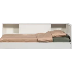 Woood Carter hoekbed links/rechts grenen wit [fsc]