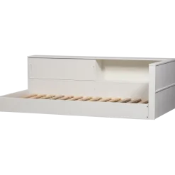 Woood Carter hoekbed links/rechts grenen wit [fsc]