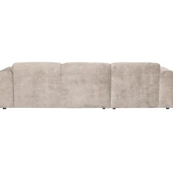 Woood CLOUD chaise longue links geweven chenille naturel