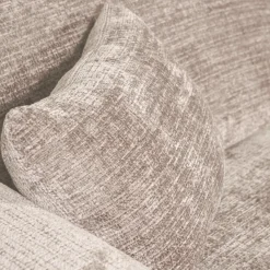 Woood CLOUD chaise longue rechts geweven chenille naturel