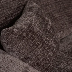Woood CLOUD chaise longue rechts geweven chenille warm bruin