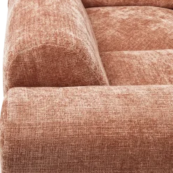 Woood CLOUD hoekbank links geweven chenille terra