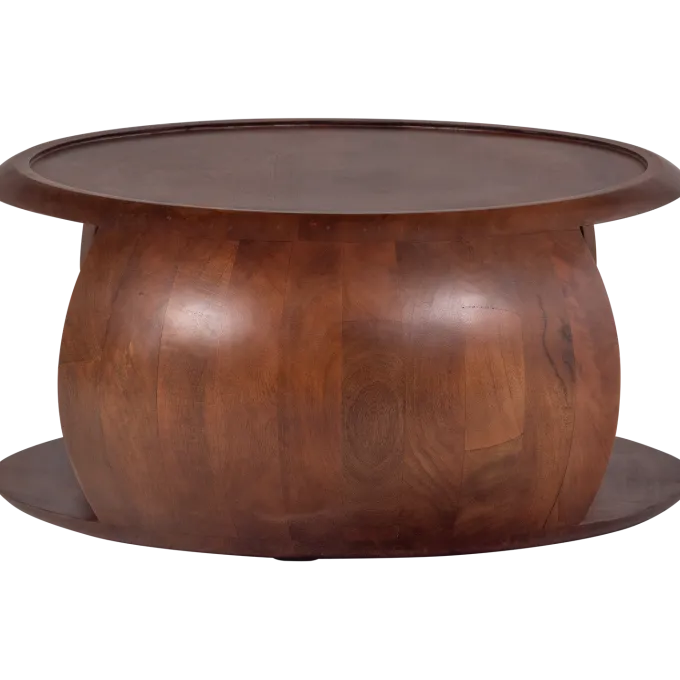 Woood Cole Salontafel Mango Hout Bruin