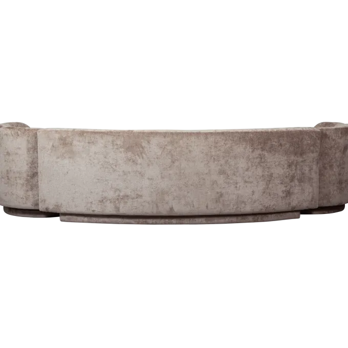 Woood Combi-popular: bankje + fauteuils taupe