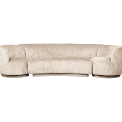 Woood Combi-popular: bankje + fauteuils naturel