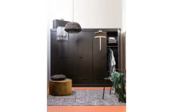 Woood Connect - 2 Drs + Lade - Strokendeur Zwart [fsc]