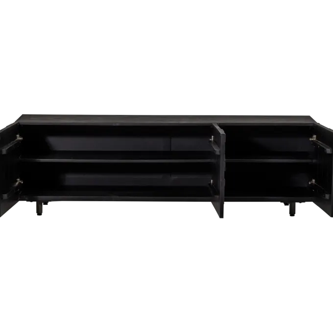 Woood COUNTER TV meubel mango zwart