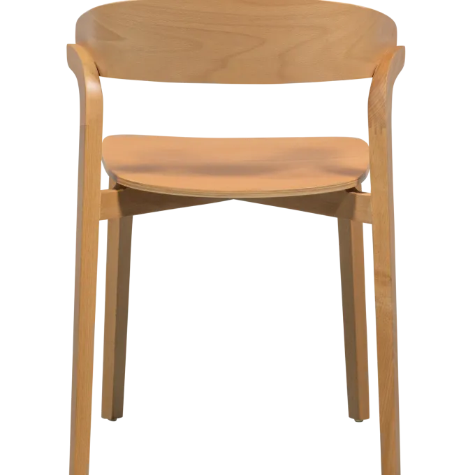 Woood CRAS eetkamerstoel naturel