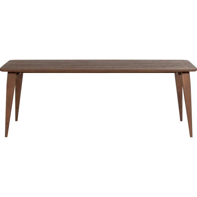Woood Eettafel Rubo 220 x 95 cm mangohout bruin