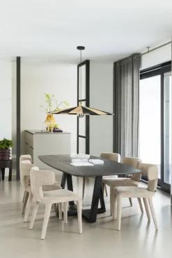 Woood Eettafel Tablo Deens Ovaal met vele mogelijkheden