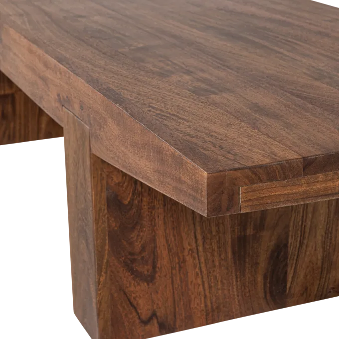 Woood Eron Salontafel Acaciahout Bruin