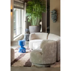 Woood FAFA vloerkleed grafisch dessin bruin 200x300CM