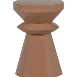 Woood Fedde bijzettafel metaal oud roze
