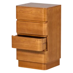 Woood Fejo Ladekast 4 Lades Mdf Bruin [fsc]