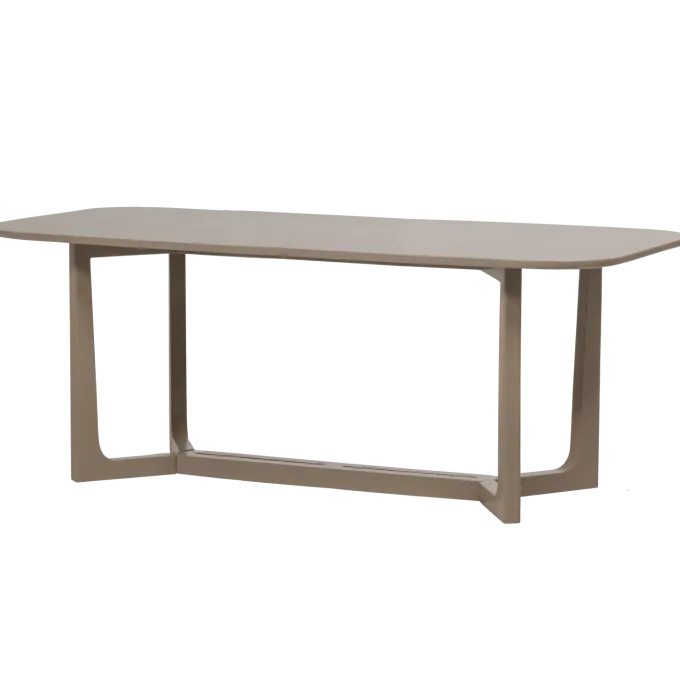 Woood Ferion Eettafel Mango Hout Mud 180x90cm