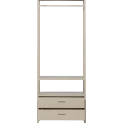 Woood Ferris open kledingkast 70 cm metaal zand
